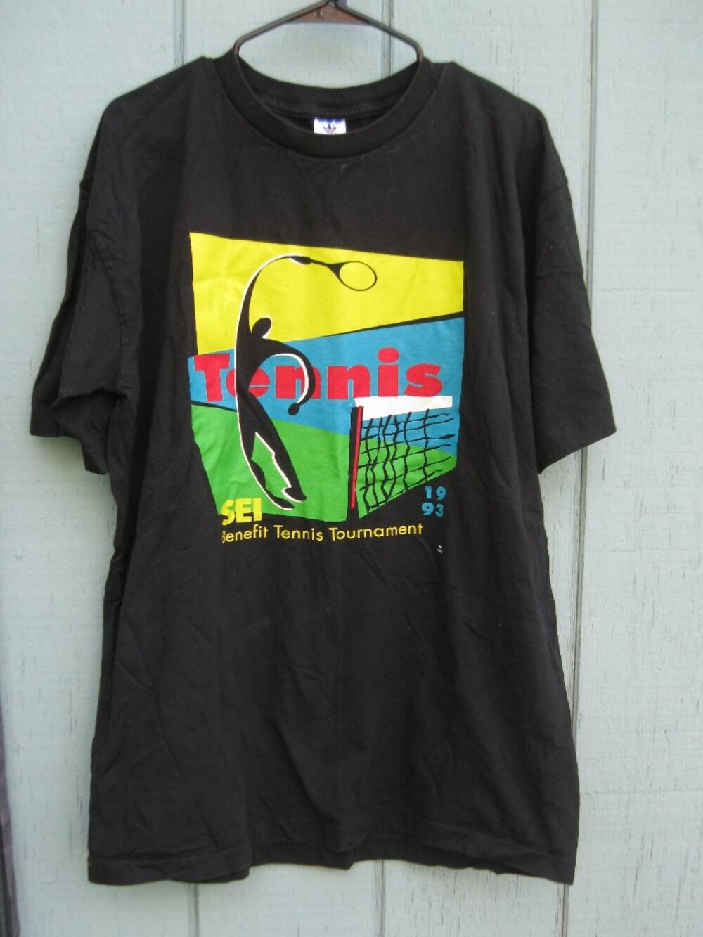 Vintage 1993 Adidas Tennis Shirt Size XL